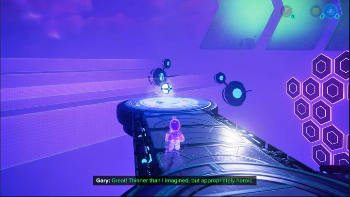As a reminder, puzzles are solved in the space between dimensions - Ratchet & Clank Rift Apart: Repairing the anomaly and getting to the drill - walkthrough - Blizar Prime - Ratchet & Clank Rift Apart Guide