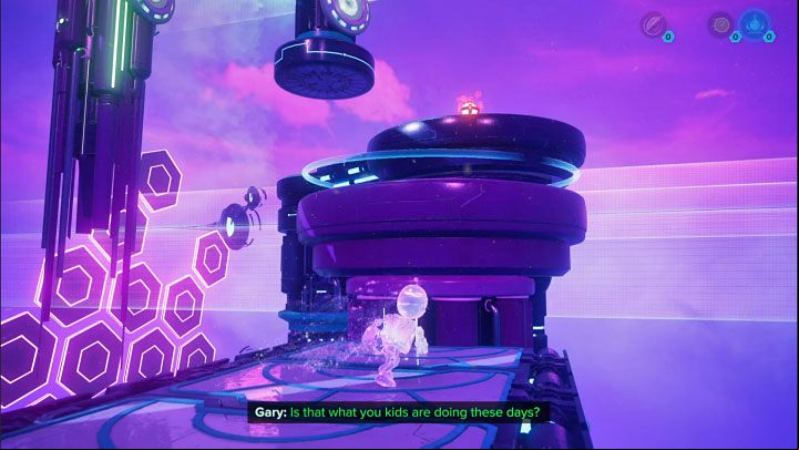 Run straight and turn right at the first opportunity - Ratchet & Clank Rift Apart: Repairing the anomaly and getting to the drill - walkthrough - Blizar Prime - Ratchet & Clank Rift Apart Guide