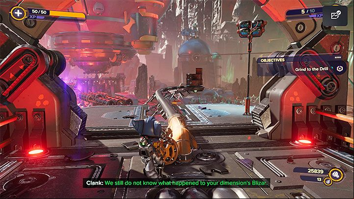 Head north and defeat more opponents - Ratchet & Clank Rift Apart: Repairing the anomaly and getting to the drill - walkthrough - Blizar Prime - Ratchet & Clank Rift Apart Guide
