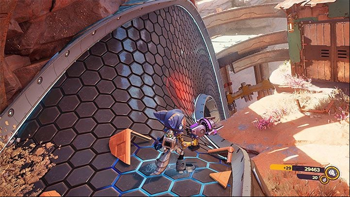 Magneboots can only be used to walk on magnetic paths - you can find them in various places in most visited locations - Ratchet & Clank Rift Apart: Magneboots - how to use? - FAQ - Ratchet & Clank Rift Apart Guide