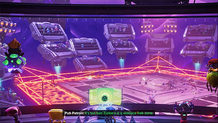 1 - Ratchet & Clank Rift Apart: Defeat the monsters and Francois in the arena - walkthrough - Scarst Debris Cloud - Ratchet & Clank Rift Apart Guide