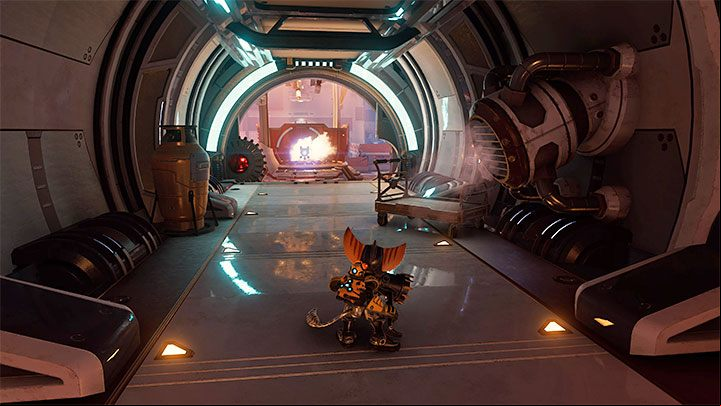 You will reach the Rubion Forge after hitting the Blizon after visiting the underground complex for the first time, which will take you from the frozen to the hot dimension (in each dimension, the layout of the underground complex rooms and their accessibility are slightly different) - Ratchet & Clank Rift Apart: Repair the Rubion Forge - Cordelion - Ratchet & Clank Rift Apart Guide