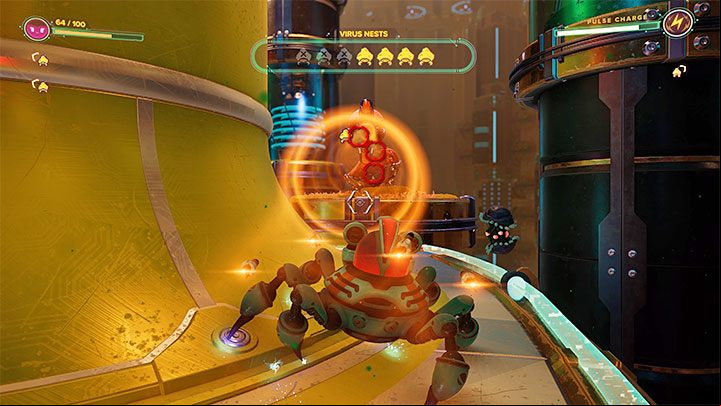 When completing this puzzle, three things - Ratchet & Clank Rift Apart: Repair the Rubion Forge - Cordelion - Ratchet & Clank Rift Apart Guide