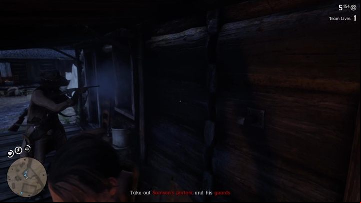 Go inside the fort and eliminate more enemies - More Than One Way to Earn a Buck | Story missions in Red Dead Online - Story missions - Red Dead Online Guide