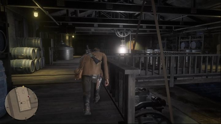 Dont pay attention to the janitor - go up the stairs - Red Dead Redemption 2: American Fathers 1-2 - walkthrough - Chapter 4 - Shady Belle - Red Dead Redemption 2 Guide
