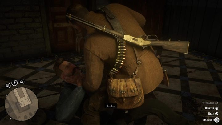 Interrogate Danbury and force him to give you the documents - Red Dead Redemption 2: American Fathers 1-2 - walkthrough - Chapter 4 - Shady Belle - Red Dead Redemption 2 Guide