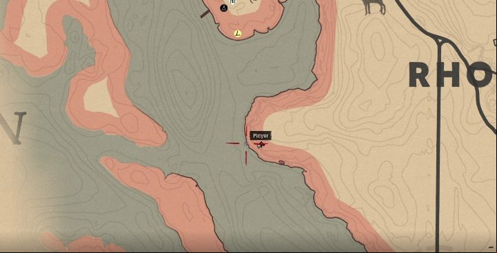 You will find this fish in the lake near Rhodes - Red Dead Redemption 2: Legendary Bluegill - maps, tips - Legendary fish - Red Dead Redemption 2 Guide