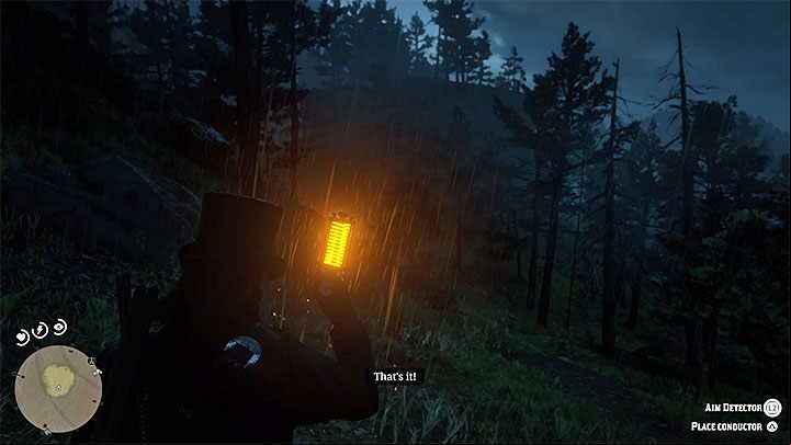 Arthur must place lightning conductors in the right places - Red Dead Redemption 2: A Bright Bouncing Boy - walkthrough, map - Side quests - Red Dead Redemption 2 Guide