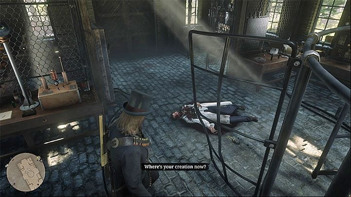 In order to complete Marko Dragicas story definitively, return to his laboratory after two days in the game world (you can speed up the age of time using the beds) - Red Dead Redemption 2: A Bright Bouncing Boy - walkthrough, map - Side quests - Red Dead Redemption 2 Guide
