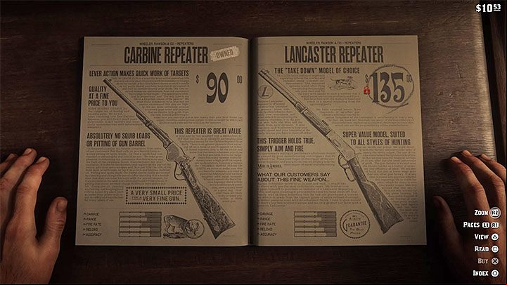 In our opinion, repeater carbines are the most interesting option for the majority of the fights in the game - Red Dead Redemption 2: The best weapons guide - Game basics - Red Dead Redemption 2 Guide