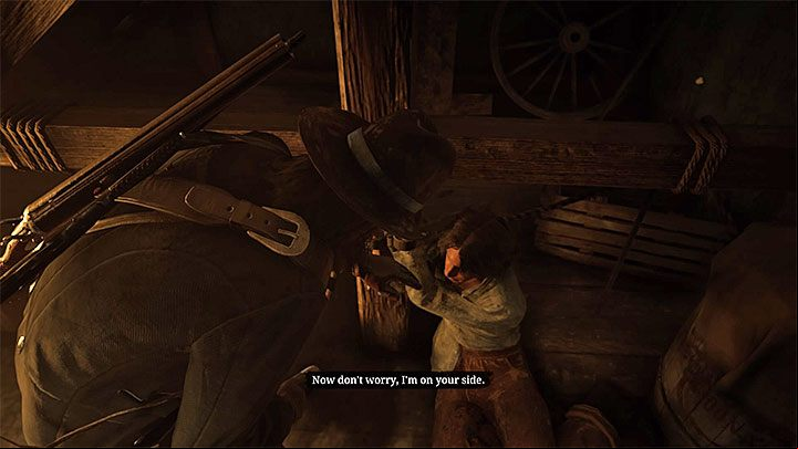Approach the fencer and interrogate him (you can do that without bloodshed) - Red Dead Redemption 2: Help a Brother Out - walkthrough, map - Side quests - Red Dead Redemption 2 Guide