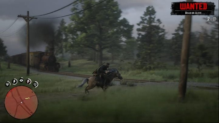 The gang is chased by a few law enforcers - Red Dead Redemption 2: Sodom? Back to Gomorrah - walkthrough - Chapter 3 - Clemens Point - Red Dead Redemption 2 Guide