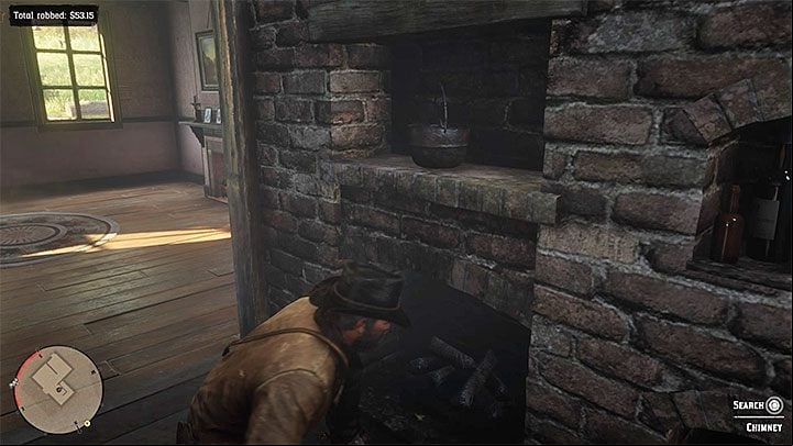 Once inside, you must start looking for any containers (wardrobes, chests etc - Red Dead Redemption 2: The Spines of America - walkthrough - Chapter 2 - Horseshoe Overlook - Red Dead Redemption 2 Guide
