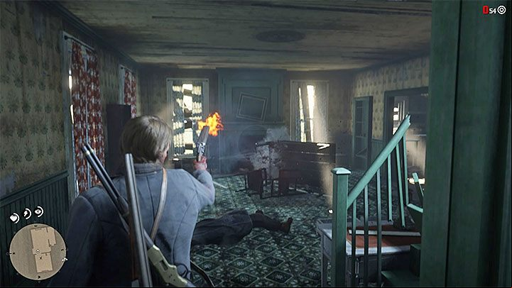 Examine the photography standing on the larger chimney - Red Dead Redemption 2: The Iniquities of History - walkthrough, map - Side quests - Red Dead Redemption 2 Guide