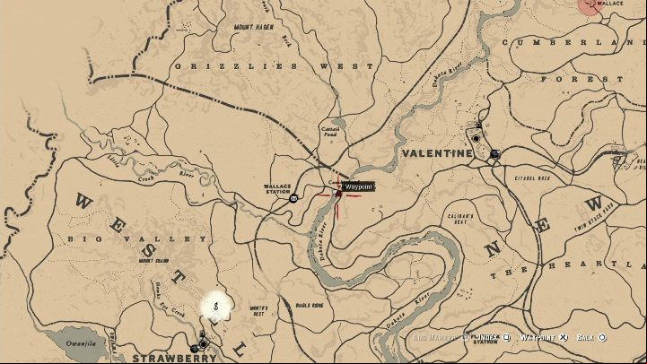 The first map will direct you to the next one - Red Dead Redemption 2: High Stakes Treasure Map - how to get the treasure? - Treasure Maps - Red Dead Redemption 2 Guide