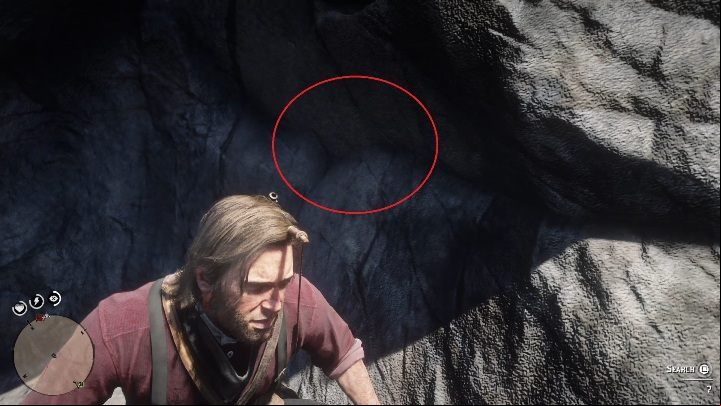 Your next task will be to jump on 3 lower rock shelves - Red Dead Redemption 2: High Stakes Treasure Map - how to get the treasure? - Treasure Maps - Red Dead Redemption 2 Guide