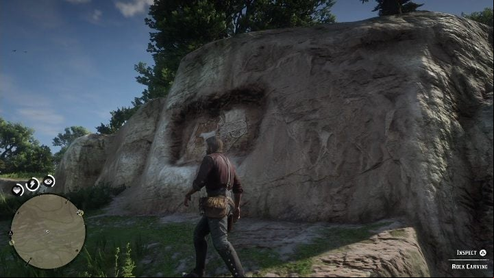 To get to an object you have to go upstairs - Red Dead Redemption 2: Rock carvings - where to find all of them? Maps - Dinosaur bones and Rock Carvings - Red Dead Redemption 2 Guide