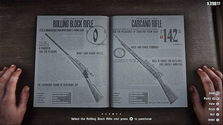 After you have completed certain parts of the games story, you can also get a ready-made sniper rifle - Red Dead Redemption 2: Scope - how to get it for your rifle? - Combat - Red Dead Redemption 2 Guide