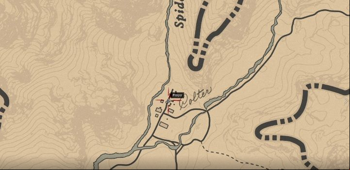 The grave can be found in the northern part of the map, near Spider Gorge - Red Dead Redemption 2: Graves - maps, locations, tips - Secrets and collectibles - Red Dead Redemption 2 Guide