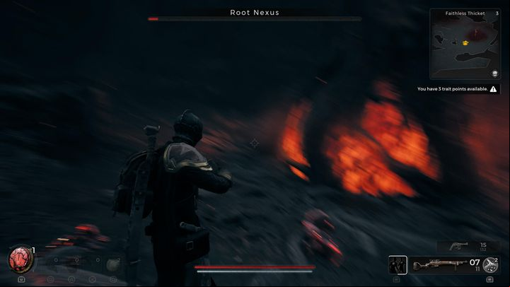 Treat this boss fight as a four-stage horde battle against several enemy waves - Remnant 2: How to beat Root Nexus? - Yaesha - Remnant 2 Guide