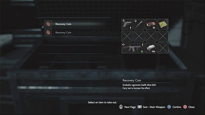Items related to the cheats / facilitation you bought (coins, weapons, etc - Resident Evil 3: Codes, cheats - Basics - Resident Evil 3 Guide
