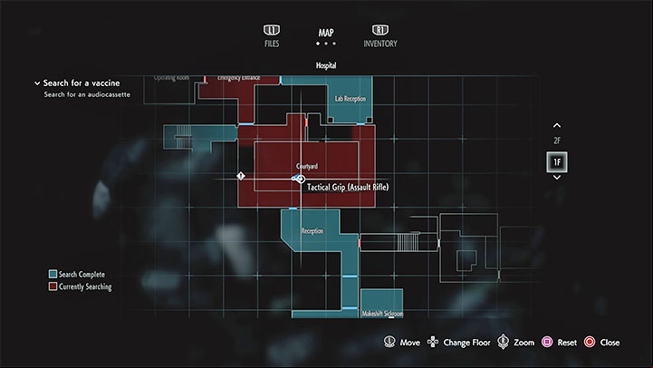This upgrade can be found in the Courtyard located on the first floor of the Hospital - Resident Evil 3: Weapons upgrades - locations - Weapons - Resident Evil 3 Guide