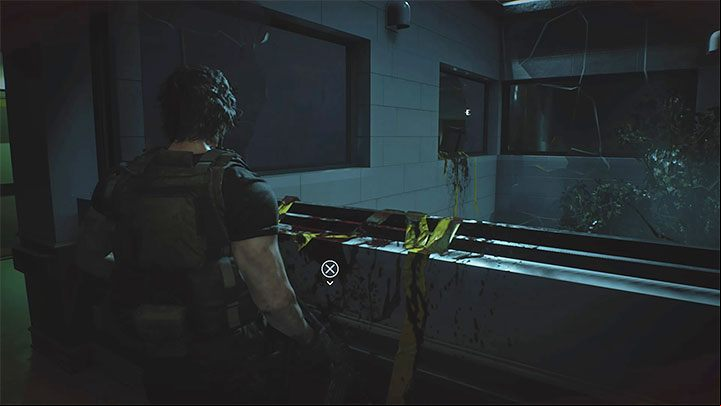 To advance in the progress of the main story, you stick to the main corridors and reach the southern part of them - Resident Evil 3: Hospital - Carlos walkthrough - Story walkthrough - Resident Evil 3 Guide