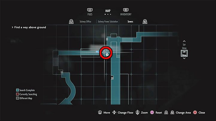 The statue is found on the way to the Sewers exit - Resident Evil 3: Sewers secrets, collectibles - Collectibles and secrets - Resident Evil 3 Guide