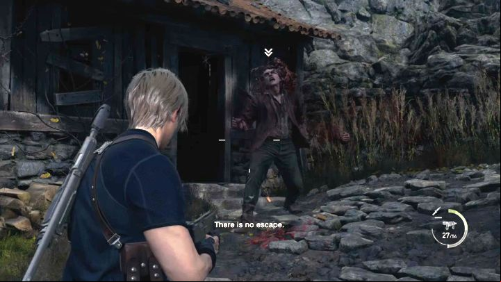 You can't fight Mendez at this point - Resident Evil 4 Remake: How to escape Mendez? - Campaign - Resident Evil 4 Remake Guide