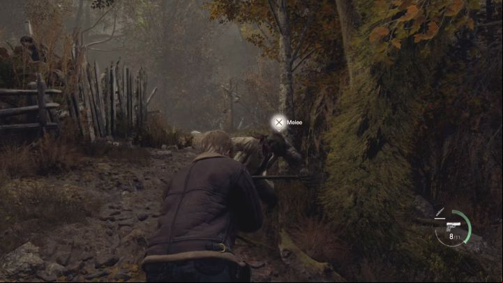 An enemy that got shot will be stunned (a white icon will appear above them) - Resident Evil 4 Remake: Tips and tricks - Basics - Resident Evil 4 Remake Guide