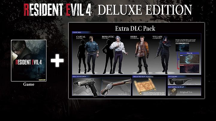 The Digital Deluxe Edition is only available in digital form - Resident Evil 4 Remake: Game editions - Appendix - Resident Evil 4 Remake Guide