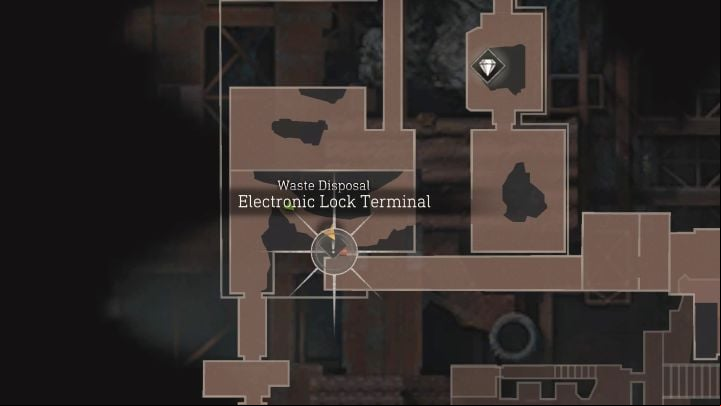 The third Electronic Lock Terminal is in the Waste Disposal section on the Island - Resident Evil 4 Remake: All locks combinations - Puzzle solutions - Resident Evil 4 Remake Guide