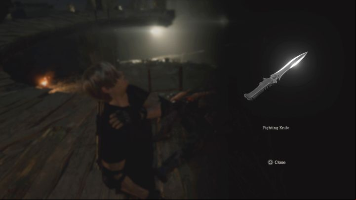 The knife is the reward for defeating Jack Kra for the second time in chapter 14 - Resident Evil 4 Remake: List of all weapons - Basics - Resident Evil 4 Remake Guide