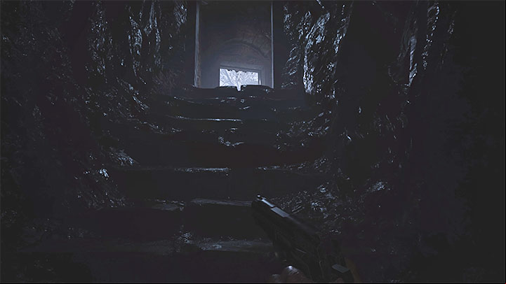 You don't have to rush anymore because the monsters are no longer hunting Ethan - Resident Evil Village: A Mine - walkthrough - Village - 1st visit - Resident Evil Village Guide