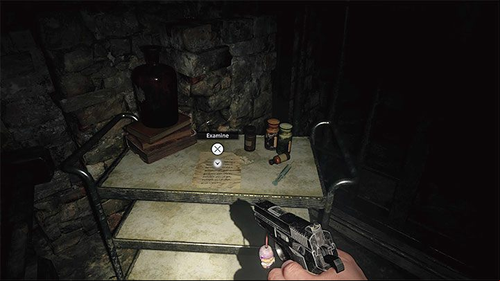 You will find the note in the castle basement, shortly after solving the fire puzzle in the Hall of War - Resident Evil Village: Dimitrescu Castle - List of all Files - Files - Resident Evil Village Guide