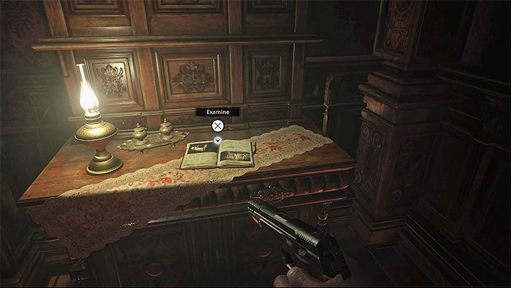 The journal is on a desk in one of the hallways above the Opera Hall - Resident Evil Village: Dimitrescu Castle - List of all Files - Files - Resident Evil Village Guide