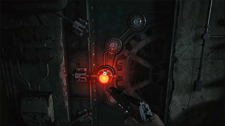 In order to really start exploring floor B4, go through the double door located to the right of where Duke is - Resident Evil Village: Exploring floor B4 - walkthrough - Factory - Resident Evil Village Guide