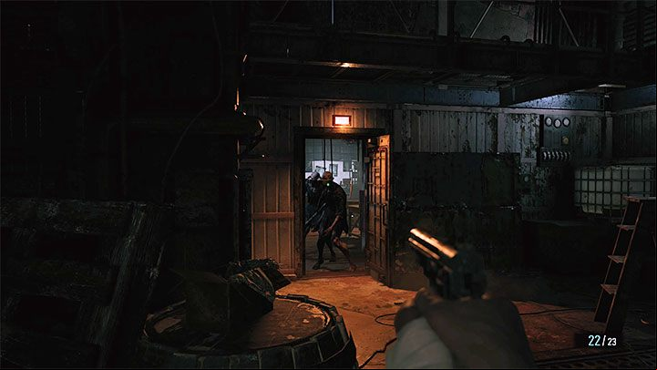 On level B3, you will come across the Lift Controls console, which is temporarily inactive due to a power outage - Resident Evil Village: Exploring floor B4 - walkthrough - Factory - Resident Evil Village Guide