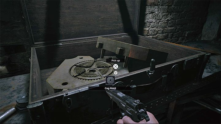 There is a Backup Generator in the next room, but it is temporarily inactive because it's missing a Cog - Resident Evil Village: Exploring floor B4 - walkthrough - Factory - Resident Evil Village Guide