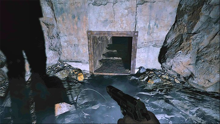 Stay on floor B3 and take interest in the nearby ladder - Resident Evil Village: Exploring floor B3 - walkthrough - Factory - Resident Evil Village Guide