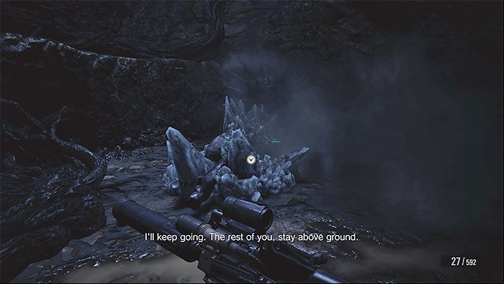 You must repeat this pattern until the very end of the battle - run around the small arena a lot to get hit as little as possible, use your bombing ability as soon as it's ready and shoot at Urias's back while waiting for the Target Locator to be available again - Resident Evil Village: Urias Strajer, the burning village boss - how to beat? - Resident Evil Village Guide