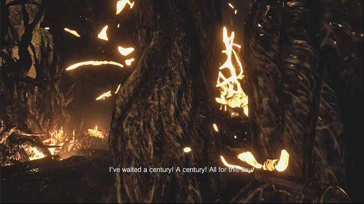 Miranda is also able to bombard the arena with projectiles - Resident Evil Village: Miranda, the final boss - how to beat? - Resident Evil Village Guide