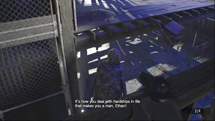 The mini-boss - Mutant - Resident Evil 7: Testing area and boat house walktrough - Resident Evil VII Walkthrough - Resident Evil 7 Guide, Walkthrough
