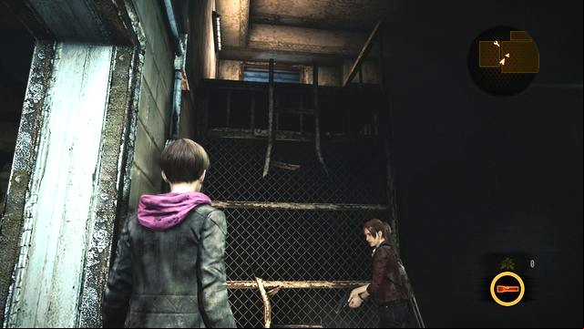Give a boost to Moira, at the ladder and open the door for Claire, as that character. - Escape the facility - activate power supply | Penal Colony - Claire - Penal Colony - Claire - Resident Evil: Revelations 2 Game Guide