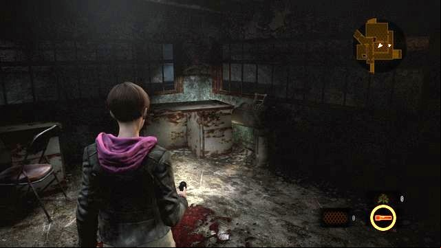 In the next room, you find Clothes in the desk drawer - Go to the tower | Contemplation - Claire - Contemplation - Claire - Resident Evil: Revelations 2 Game Guide