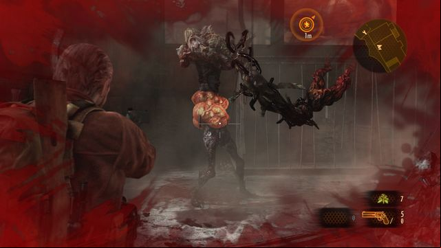 To completely uncover this enemy weakspot you must shot all his limbs or, even better, set him on fire. - Combat - The basics - Resident Evil: Revelations 2 Game Guide