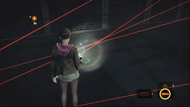 Go back to the ground floor with the key and open the door behind the star - Find Neil | Judgement - Claire - Judgement - Claire - Resident Evil: Revelations 2 Game Guide