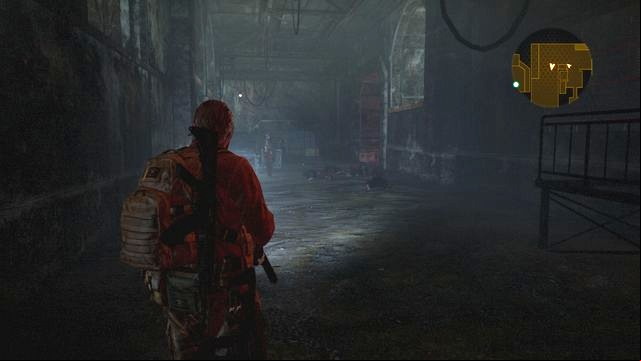 If youve dropped the box down in Claires Campaign, you can use it to obtain an upgrade. - Leave the sewers | Judgement - Barry - Judgement - Barry - Resident Evil: Revelations 2 Game Guide
