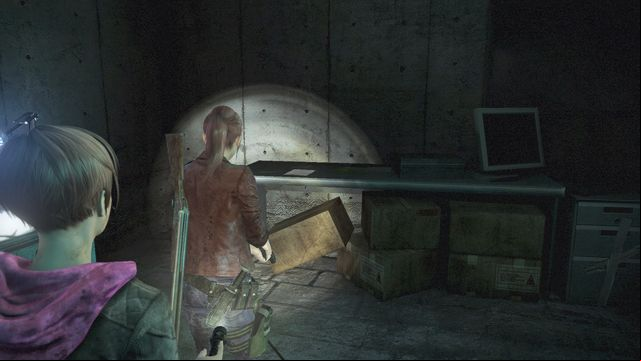 In the last room that you visit (the monitoring room), on one of the tables, to the right of the entrance - Judgement - Claire | Documents - Episode 3 - Judgement - Documents - Resident Evil: Revelations 2 Game Guide