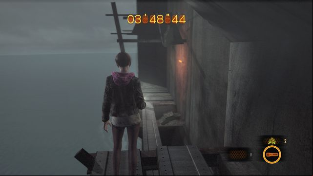 Dont fall down. - Run from the monument - countdown | Metamorphosis - Claire - Metamorphosis - Claire - Resident Evil: Revelations 2 Game Guide